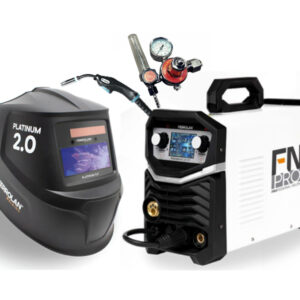Soldadora dual pulsada FNPRO con regulador (FOCUSMIG 201 | FA201DP)