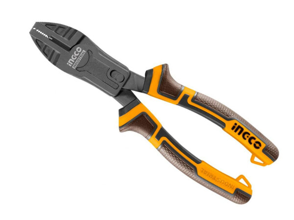 Alicate multifunción industrial de alto corte Ingco 4 en 1 (HCCP58200)