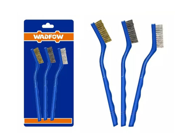 Juego de cepillos matriceros Wadfow 7" 3 pzs (WBH3607)