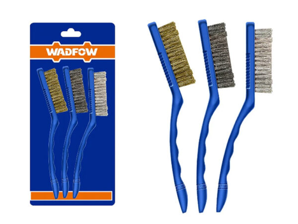 Juego de cepillos matriceros Wadfow 9" 3 pzs (WBH3609)
