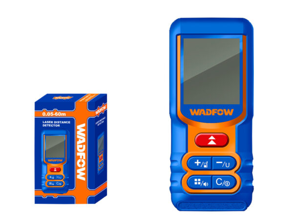 Medidor de distancia láser multifunción Wadfow 0.05-60m (WDL1516)