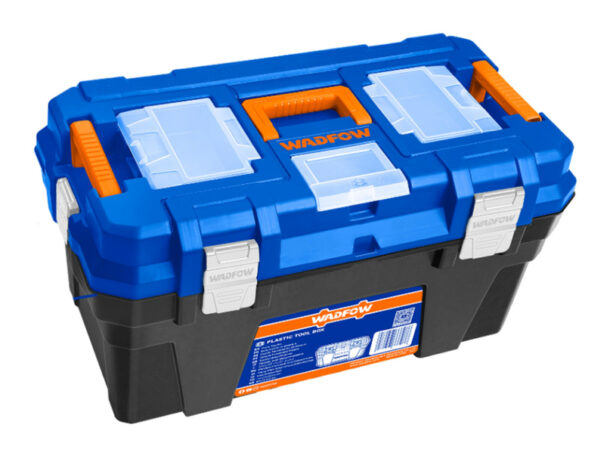 Caja de herramientas Wadfow 24" cierre metal c/bandeja (WTB3324)